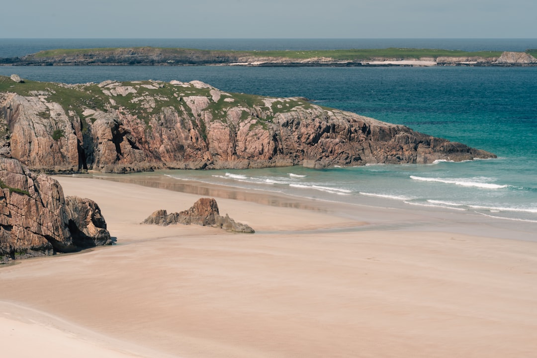 Durness beach and coastline on the North Coast 500 trip