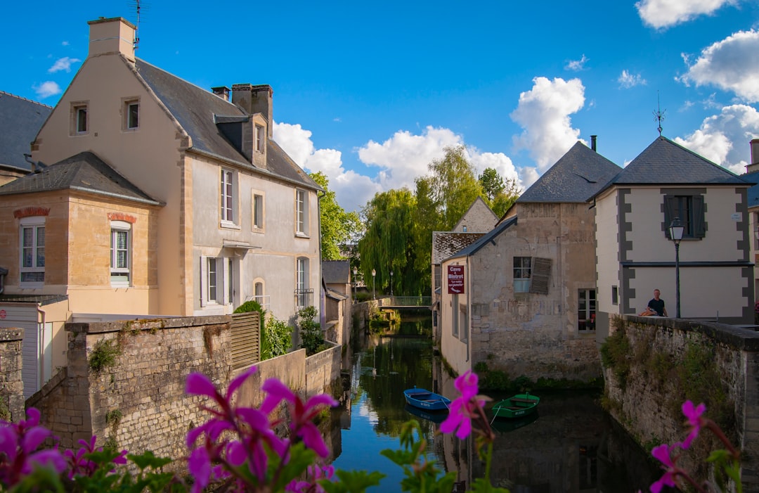 Bayeux street scene for the Normandy Explorer trip